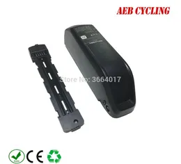 Free shipping jumbo shark polly-2 down tube ebike battery 48V 10Ah 11Ah 12Ah 250W 350W 500W 750W with charger