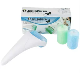 Ice Roller For Face Body Massager Skin Preventing Wrinkles Skin Cool Derma Tool With Plsatic Head aks