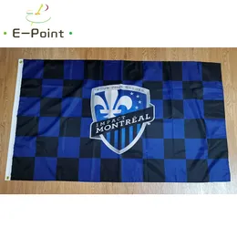 Montreal Impact Flag 3*5ft (90 cm*150 cm) Polyester MLS Bandiere Banner Decoration Flying Home Garden Gifts Festive