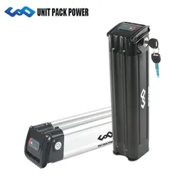 500W 350W 250W Bafang BBS01 için NCR Hücre Lityum iyon pil ile 36V 15Ah Küçük gümüş balığı ebike pil