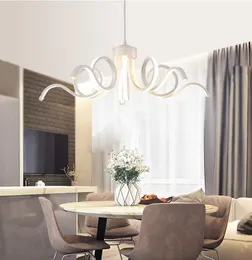 Acrylic Lamp Simple Creative Personality Dining Table Dining Room Lamp Nordic Post-Modern pendant Light Luxury Chandelier