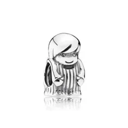 100% 925 Sterling Silver Little Girl Angel Charms Fit Oryginalny Europejczyk Charm Bransoletka Moda Zaręczyny Ślubne Kobiety Biżuteria Akcesoria