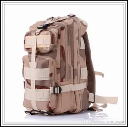 Stock US 12 Colori 30L ECCIPAGGIO CAMPAGGIO CAMPAGGIO MILITALE TRKKING RACKPACK RACKPACK CAMOUFFAGE MOLLE RUCKACK ATTACCO BASS