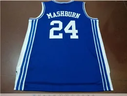 Mulheres para jovens personalizadas raras # 24 Jamal Mashburn Kentucky Wildcats M Jersey de basquete da faculdade Size S-5xl ou personalizado qualquer nome ou número Jersey