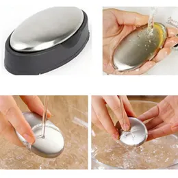 Dissolvant d'odeur de savon de cuisine en acier inoxydable, outils