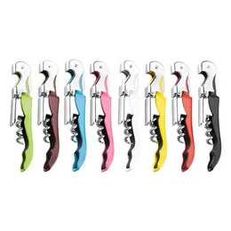 2019 Seahorse Estilo Wine Opener 8 cores Aço Inoxidável Beer Wine Bottle Opener Corkscrew Multifunction portáteis Tools Screw cozinha LX2482