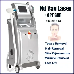 Professionell IPL Laser Facial-föryngringssystem Ta bort tatueringar Maskin Multifunktionell för ansiktsskinnskrynka borttagning av vaskulär remover