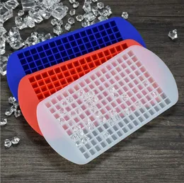 Formar Ice Cube Moulds 160 Grids DIY SMALL SILICONE ICE TRAY SQUARE FREEZE GRIDS Food GRADE ICE CUBE MAKER BAR KÖK TILLBEHÖR LSK293