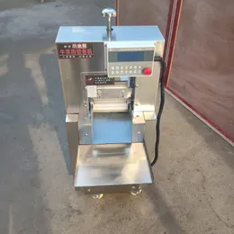 satılık Ticari Elektrikli Gıda Dilimleme CNC tek kesim kuzu rulo makinası Kesim The Meat Planlama Makinesi Ayarlanabilir Kalınlığı