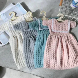 The latest 36X26CM size towel, waffle bow princess dress style, a variety of colors, cute, beautiful and very durable hand towels