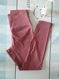 LU-22 Joga stroje Kolejne Użytkowne legginsy Wysoka talia kulturystyka gym legginsy 25 "