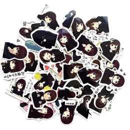 3Sets 117PCS Stickers Japanese and Korean Girl Hand Accountant Stickers Stationery Diary Computer PVC Stickers