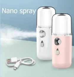 Nano mgła opryskiwacz USB Rekorgobl Ciało twarzy Nebulizator Mini przenośna obsługa Woda Własna wlew Nano Spryska Woda Zaprzany LSK1085