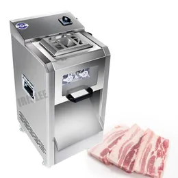 Lewiao 2200W Meat Cutter Fast Meat Slicer Electric Commercial Slicer Shred hela automatisk Dicing Machine Rostfritt stål Kurstycken