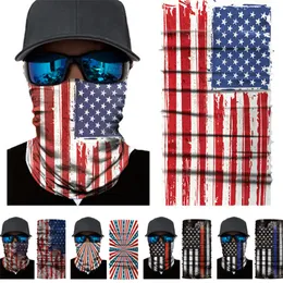 Mágica Cachecol Bandana Designer Máscaras Multifuncional Outdoor Lenço respirável suor esportes absorventes Máscara Neck Tampa 200pcs T1I2277-1