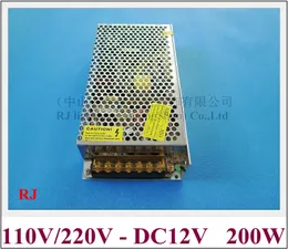 input AC110V / AC220V output DC12V 200W LED switch power supply LED driver switching power supply transformer CE