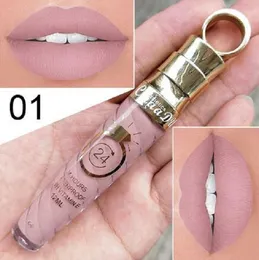 020good quality Cmaadu 20 color thread tube turnip head matte metal pearlescent lipstick Lipstick Lip Gloss Cosmetics Make Up Frost Lipgloss