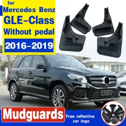 Dla Mercedesa Benz GLE Class W166 2016 2017 2018 2019 bez pedału Mudfaps zblaski Guards Front tylne błotniki błotne błotniki