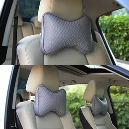 PU Leather Car Auto Seat Neck Pillow Memory Foam Head Neck Rest Headrest  Cushion Car Neck Pillow Auto Car Accessories Interior - Price history &  Review