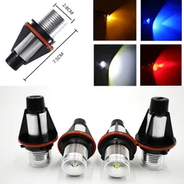 2Pcs Error Free LED Angel Eyes Marker Lights Bulbs For BMW E39 E53 E60 E61 E63 E64 E65 E66 E87 525i 530i xi 545i M5