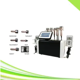 6 em 1 novo Lipo Laser Laser Slimming Slimming Ultrasonic Cavitation Cavitação RF RF Levantamento Lipo Laser Machine