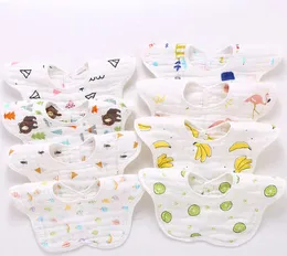 The latest 28X29CM size towel, cotton eight-layer baby saliva, newborn gauze bib towels many styles to choose from