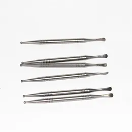 smoking Gr2 Titanium Dabber Nails 110mm Titaniums Dab Tools wax dabbers tool atomizer stainless steel nectar