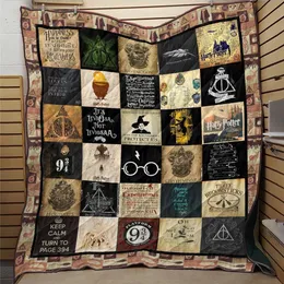 SOFTBATFY 3D Printed Quilt Blanket for Bed Soft Dropshipping LJ200826