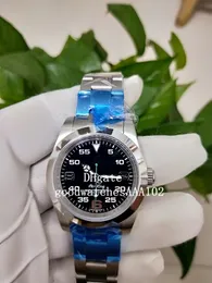 Najlepiej sprzedający się Azja ETA 2813 Ruch Orologio Air-King Serie 40mm Zafrza Specio Mechaniczne Automatico Mężczyźni Zegarki Zegarek