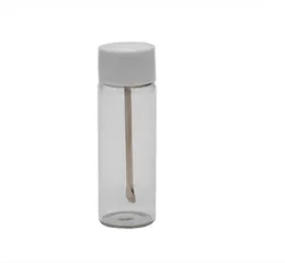 Стеклянная бутылка высотой 68 мм, стеклянная труба, экспортная бутылка для хранения, стеклянный набор для сигарет ручной работы