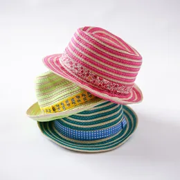 2020 Nowe Muti-Colors Dziecko Unisex Słomiany Kapelusz Słońce Czapka Dla chłopców Najwyższej Jakości Dziewczyny Ochrona przed słońcem Kapelusze Kidsravel Hat