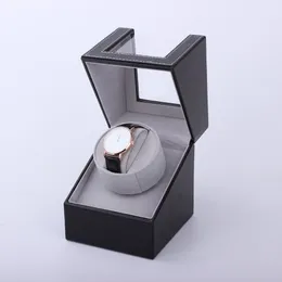 High Class Motor Shaker Watch Winder Holder Display Automatic Mechanical Watch Winding Box Jewelry Watches Box New Black CX200807