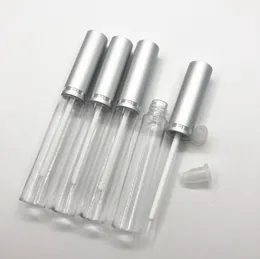 100pcs 5ml Empty Classic Eyeliner Bottle, DIY Plastic Eyeliner Growth Liquid Refillable Tube Makeup Tools SN4581
