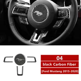 Carbon Fiber Lenkrad Emblem Dekoration Ring Aufkleber Logo Aufkleber Auto  Zubehör Für Ford Mustang 2015 2019 Auto Styling Von 7,45 €