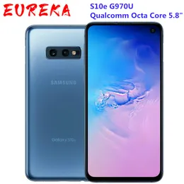 サムスンギャラクシーS10E G970U USバージョン6GB RAM 128GB ROMクアルコムオクタコア5.8 "16MP12MP NFC Free DHL