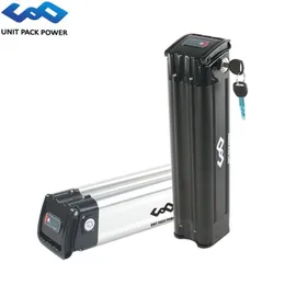 Batería de bicicleta eléctrica UPP de 36 voltios, 36V, 10Ah, 13Ah, 468Wh, baterías de iones de litio aptas para bicicleta Alu Rex para Motor Bafang de 500W, 350W y 250W