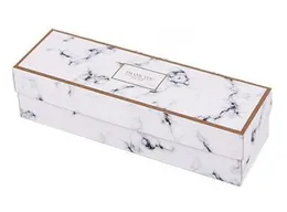 Flamingo/Marble/Feather Pattern Paper Packaging Box Nougat Cookies Gift Box Wedding Chocolate Cake Bread Paperboard