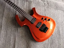 Custom Made Made Mojo przezroczyste wiśnia czerwona gitara elektryczna podwójna róża Tremolo Tailpiece Gitara Chiny Wykonane Gitary Elektowe Darmowa Wysyłka