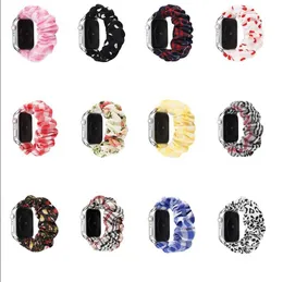 For iWatch Watch band Woven Nylon Cloth Bracelet Flower Leopard Strap For iWatch 5/4/3/2/1 38mm 40mm 42mm 44mm