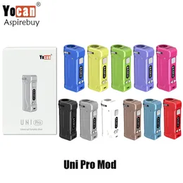 Yocan UNI Pro Mod 650mAh Box Mod OLED Display Fit All Oil Diameter Atomizers Height Adjustable 10 Sec Preheat Various Voltage 100% Original
