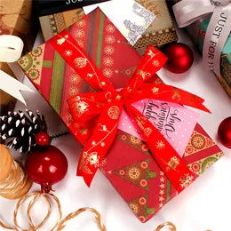 Ny ankomst! Julförpackning Papper Kraft Present Presentpapper Hantverkspapper 20 "* 30 '' tums födelsedagsferie Wedding Gift Wrap A11