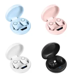 DT11 DT-11 przenośne wodoodporne słuchawki TWS Sports Universal Wireless Earbuds z cyfrowym wyświetlaczem LED dla Huawei Samsung LG