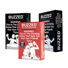 Wholesale Buzzed Tipsy Red Buzzed Tipsy Black Buzzed Wasted This is The Drinking Game That Gets You and Your Friends Tipsy Immediate Delive