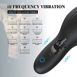 Male Sensitive Head Stimulate Massager 10 Vibration Modes Exercise Your Muscle Harder and Stronger Make You Ultimate Enjoyment
