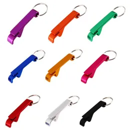 Hot Selling Aluminium Alloy Key-Chain Beer Wine Opener Creative Multi Function Bottle Opener Bottle Metal Bar Verktyg med nyckelkedja T9i00493