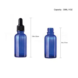 30ml Travel Glass Bottle With Pure Dropper Tubos De Muestra De Perfume Essential Oil Refillable Bottle Empty Tools Perfume Sample Bottle