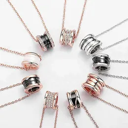 Ladies European and American fashion big name Xiaoman waist clavicle chain Little red man titanium steel necklace spring pendant necklace