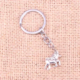 Новый брелок 19*16 -мм лошади Unicorn Pendants Diy Men Car Key Check Derver Derger Keyring Souvenir Jewelry Gift