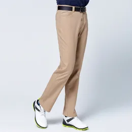 Autumn Winter Windproof Men Golf Pants Thick Keep Warm Long Pants High Stretch Full Length Trousers Golf Clothing D0651 xj99#