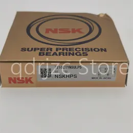 NSK Precision Vinkelkontakt Kullager 7210ctynsulp5 7210C SULP5 = 7210CYP5 = 7210CG / GLP5 50mm x 90 mm x 20 mm